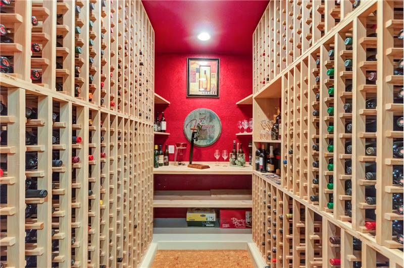 Custom Temp Controlled Wine Cellar