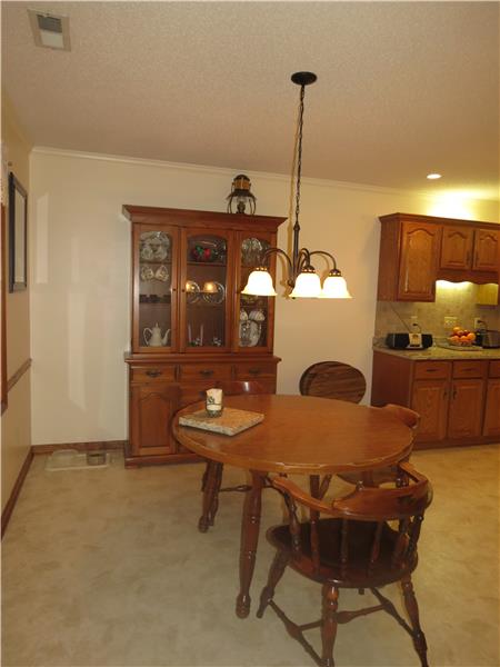 Quiet breakfast nook