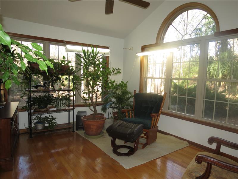Sunroom ready for you to relax