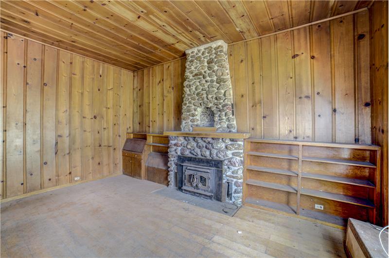 Old Rock fireplace
