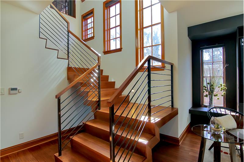 Custom Wood Staircase