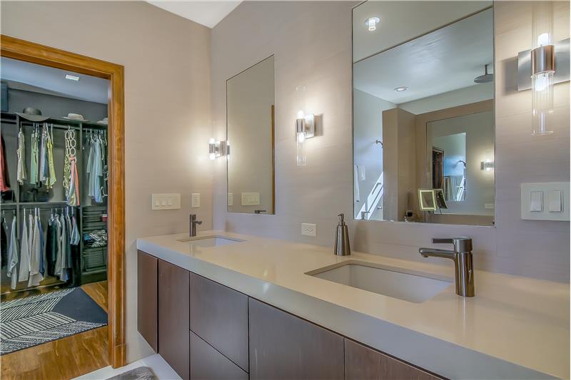 Double Sinks in Master Bath