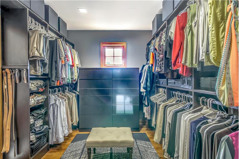 Spacious Master Closet