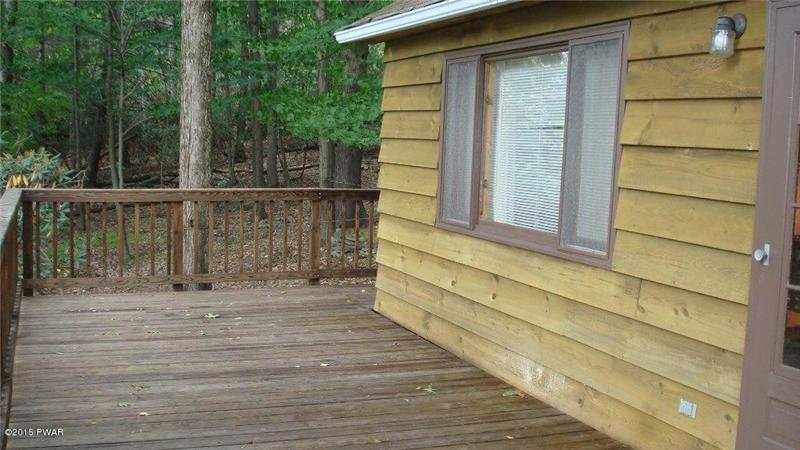 Other end of front deck