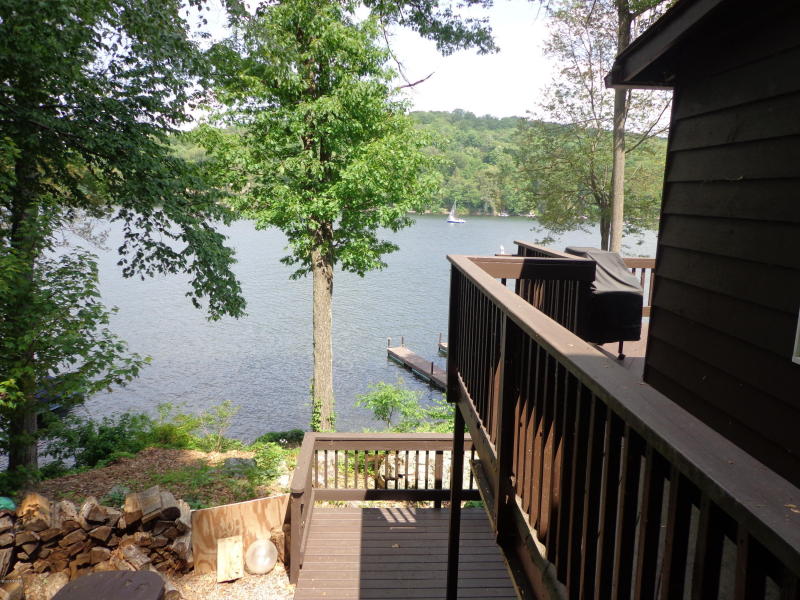 View of Lake from Side Deck
