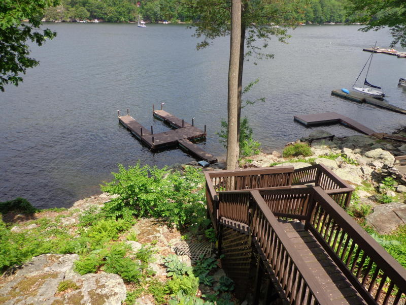 View of Dock from Deck