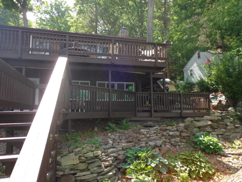 House coming back from Lake