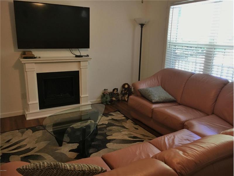 Living Room with Fireplace