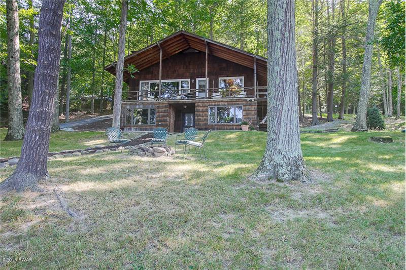 House View From Lake