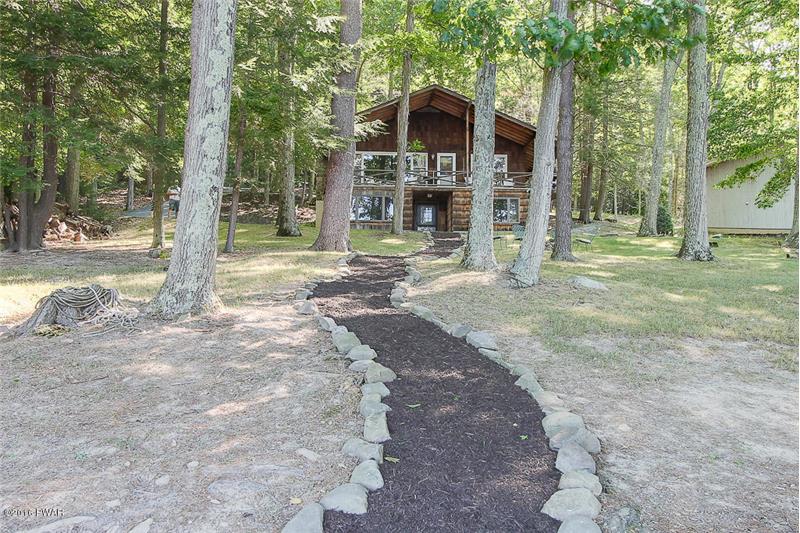House View From Lake