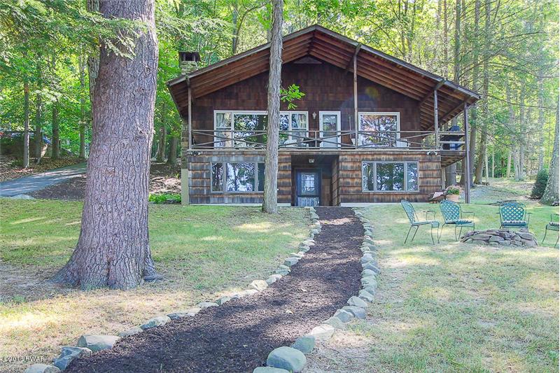 House View From Lake