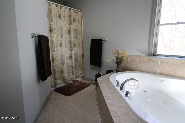 Master Bath with Whirlpool Tub and Shower