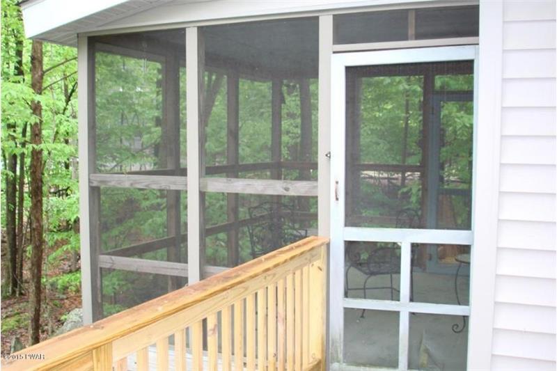 Screened Porch Doors to Deck