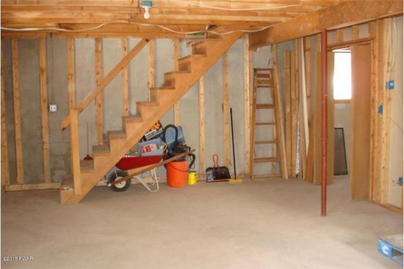 Partially Finished Basement
