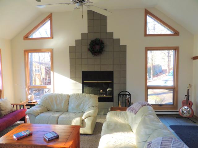 Wood Burning Fireplace