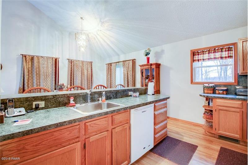 View of Kitchen into Dining
