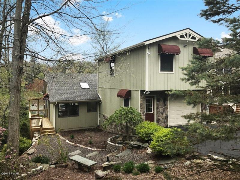 Front of House in Spring