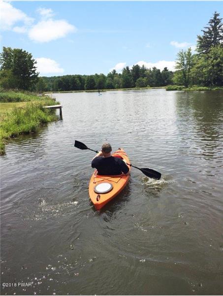 Kayaking on the Lake