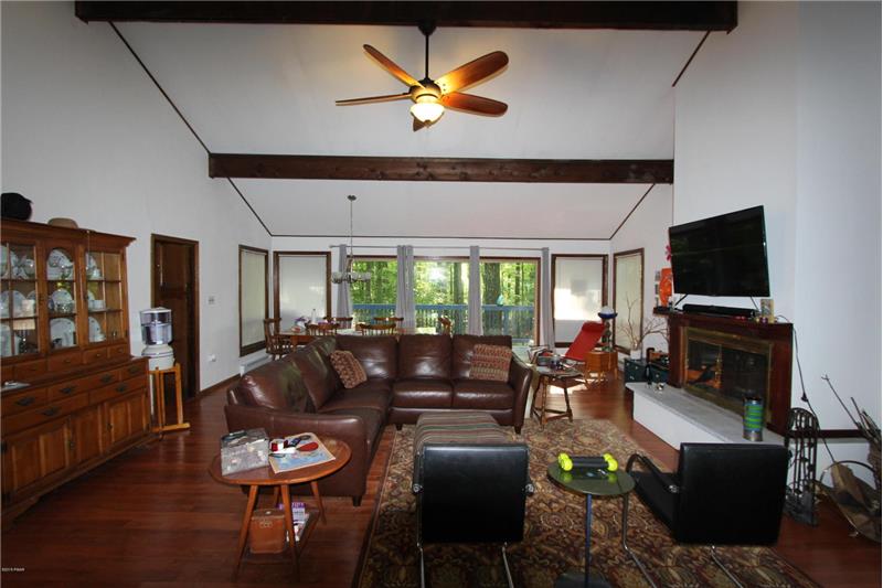 Wooded View from Living Room