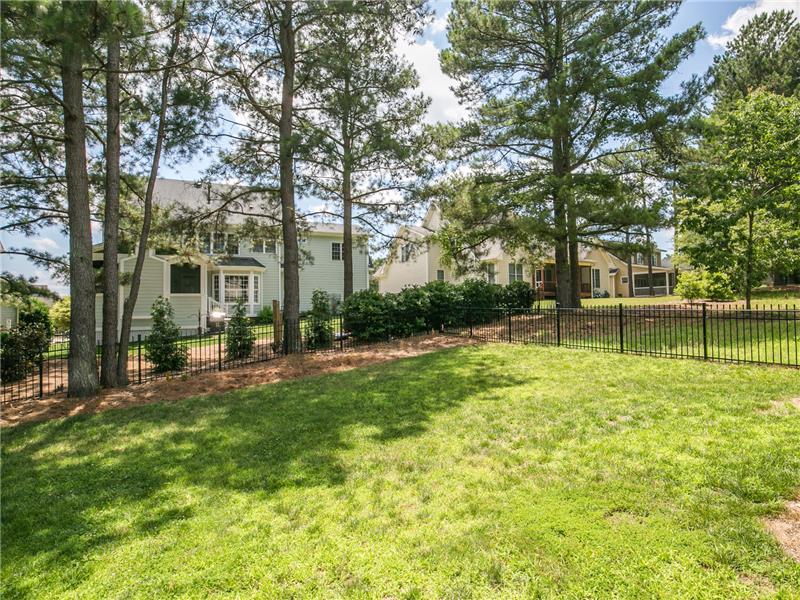 Fully Fenced Yard