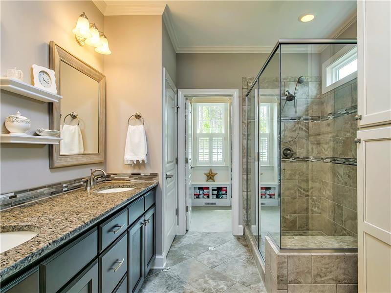 LARGE SHOWER IN THE MASTER BATH