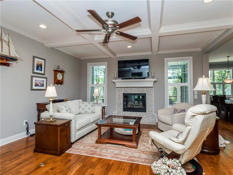 COFFERED CEILING