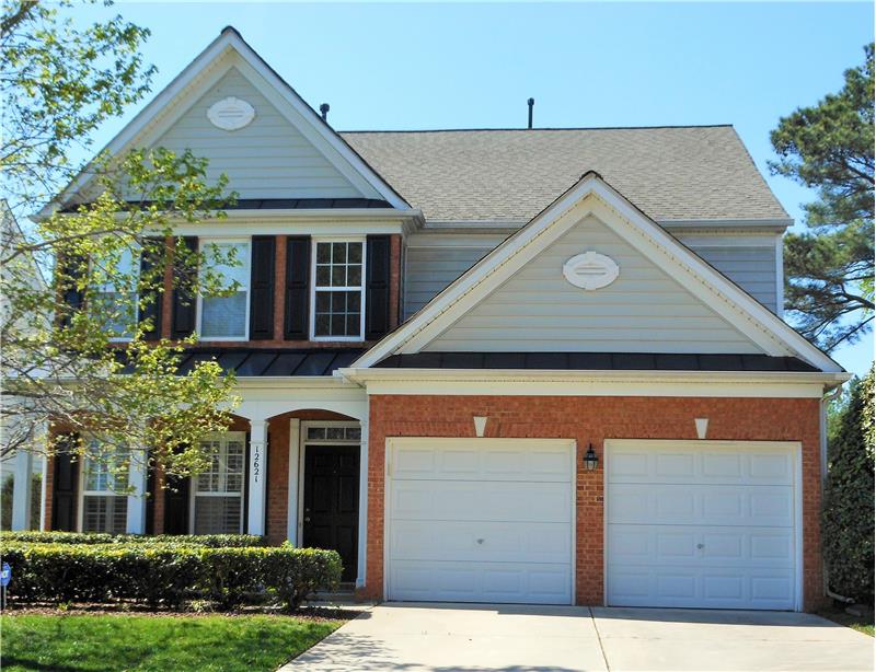 Exterior Brick Front Home