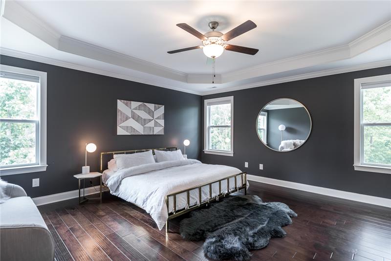 Master Bedroom - Wood Floors in the Master!