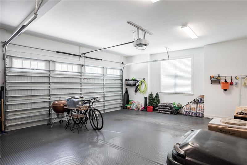 Rubberized Flooring in Garage
