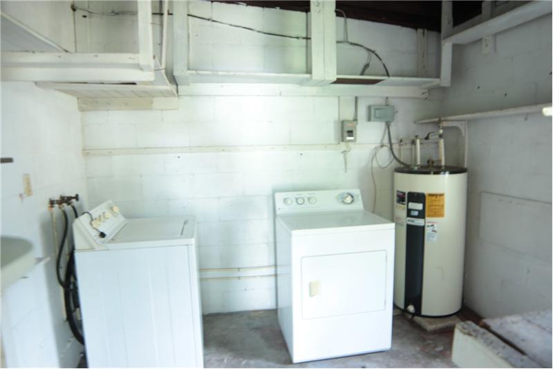 Laundry area