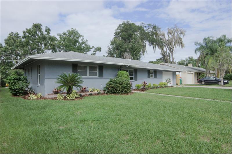 Front exterior from left