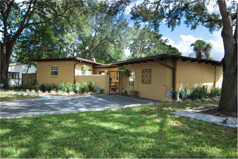 Front exterior from right