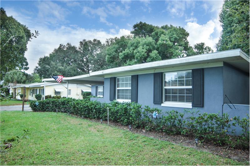 Front exterior from right