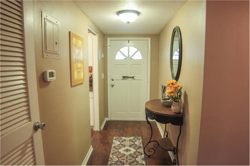 Entry hallway