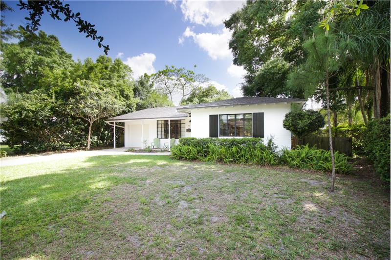 Front exterior from right