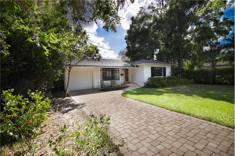 Front exterior from left