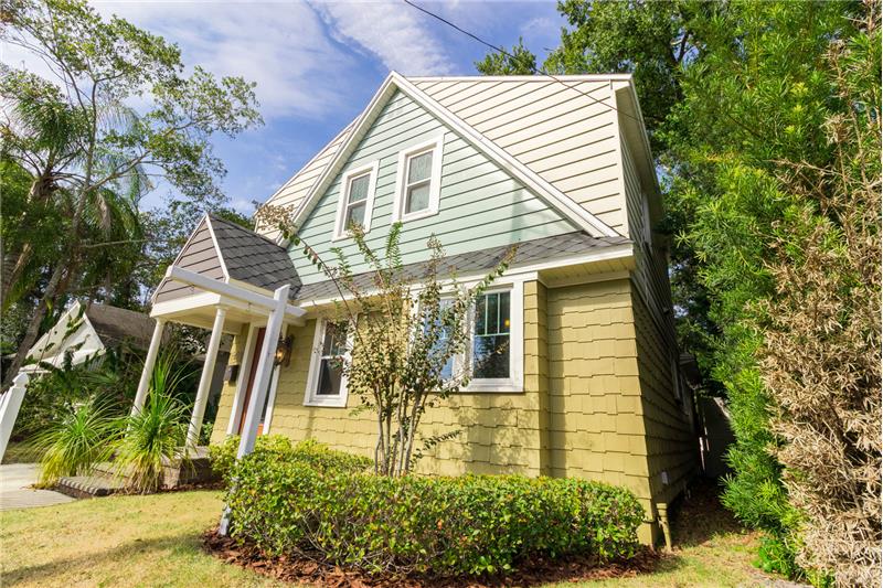 Front exterior from right