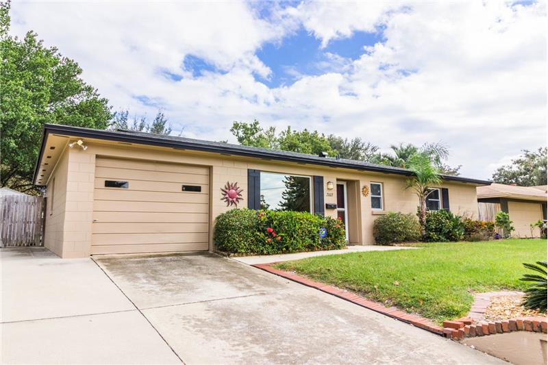 Front exterior from left