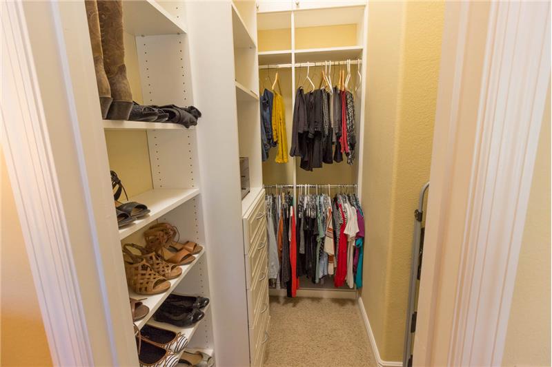 Custom California closet