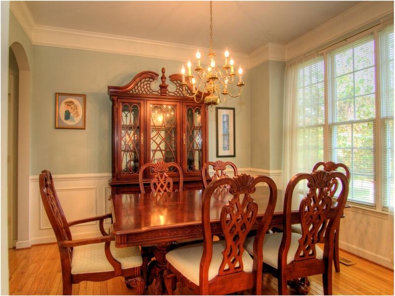 Stunning Dining Room Apex NC Homes for Sale with Large Yard