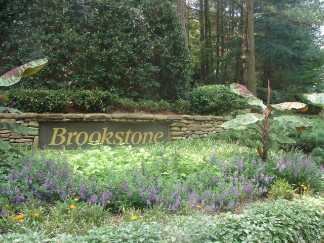Brookstone Entrance - Brookstone Homes for Sale in Cary NC