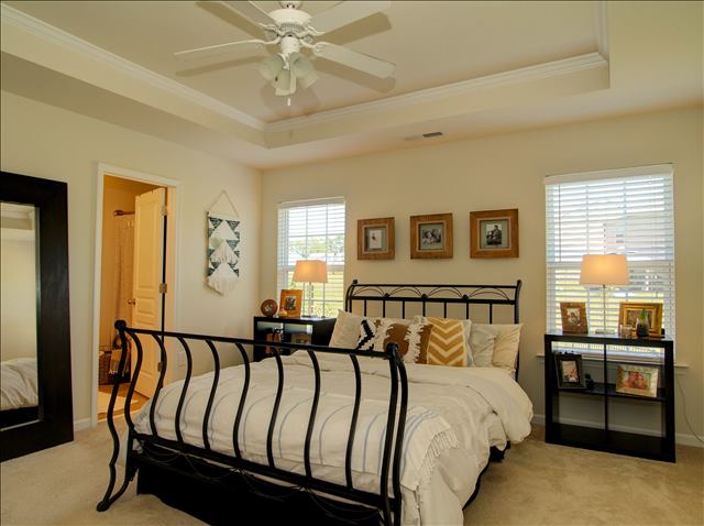 Master Bedroom with Trey Ceiling  Fuquay Varina Homes Real Estate Alston Ridge Homes for Sale