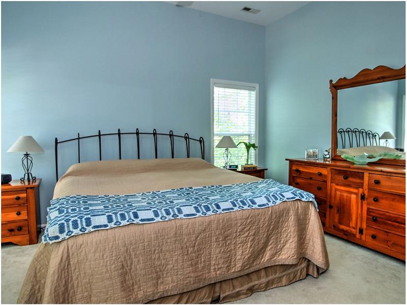 Master Bedroom - Apex NC Real Estate Woodridge Homes for Sale