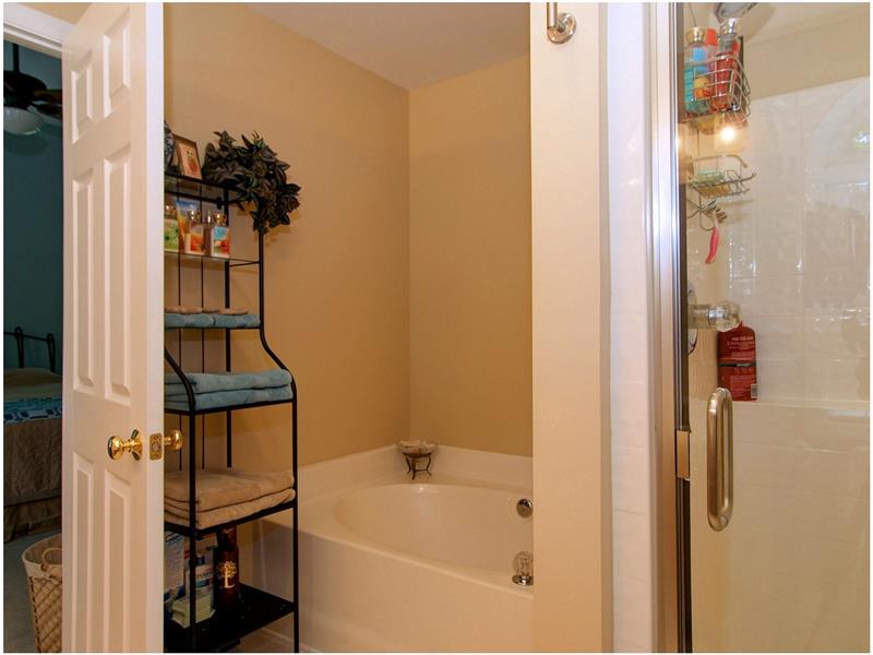 Master Bathroom Garden Tub - Apex NC Real Estate Woodridge Homes for Sale