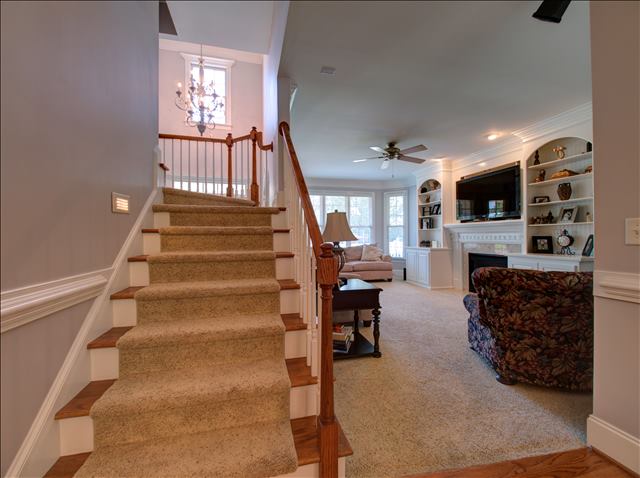 Staircase / Family Room Find Homes for Sale in Apex NC