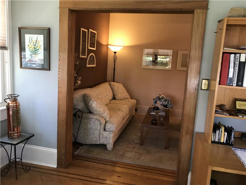 Entrance to Living Room from Sun Room.