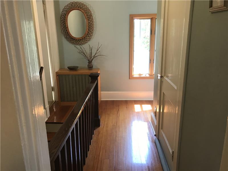 Second floor hallway.