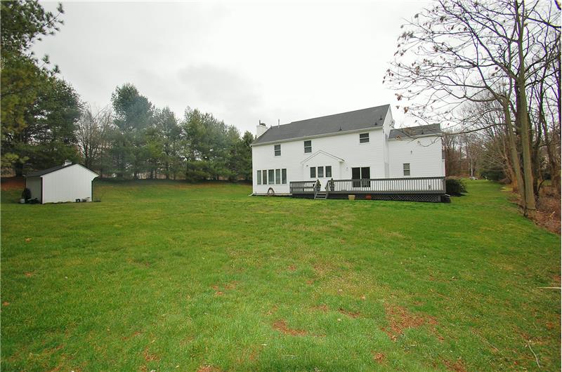 LARGE PARK LIKE YARD