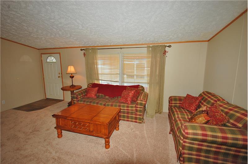 Spacious Living Room-New Carpet