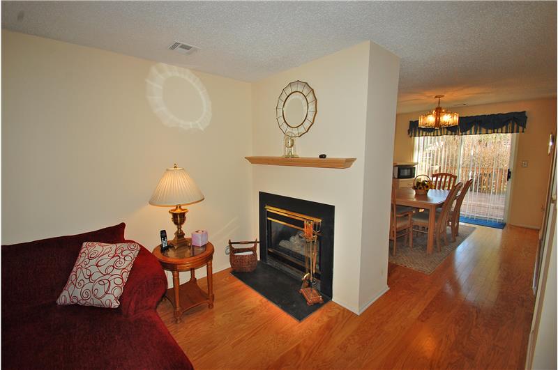 Gas Burning Fireplace